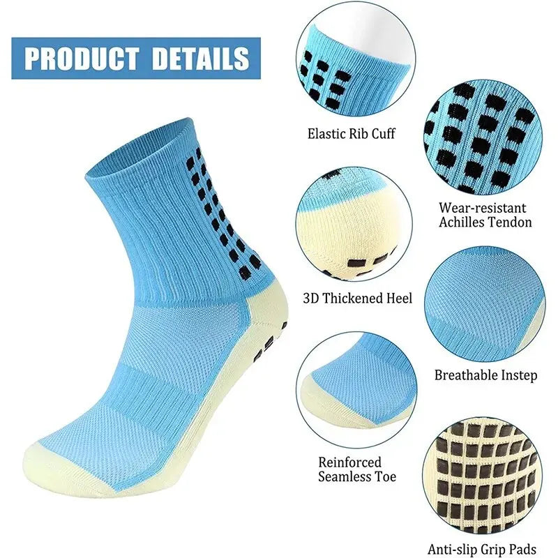 1Pc Professional Basketball Socks High Elastic Non-slip Multi-functional Sports Running Men's And Women's Towel Socks