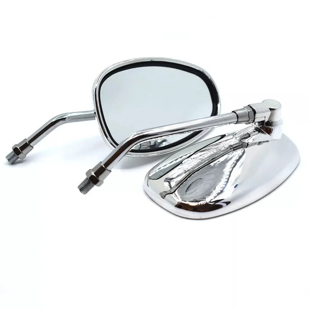 1Pair For Honda Shadow Spirit 750 1100 VTX1300 VTX1800 Chrome Motorcycle Mirrors