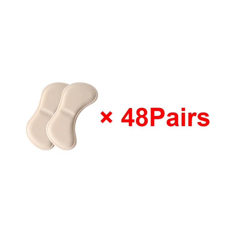 4 Pairs/8 Pairs Heel Insoles Pads Patch Pain Relief Anti - wear Cushion Feet Care Heel Protector Adhesive Back Sticker Insole - PCWLDASHRES