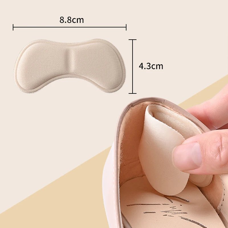 4 Pairs/8 Pairs Heel Insoles Pads Patch Pain Relief Anti - wear Cushion Feet Care Heel Protector Adhesive Back Sticker Insole - PCWLDASHRES