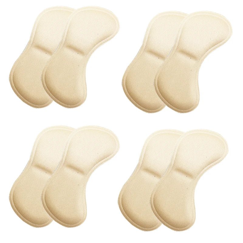 4 Pairs/8 Pairs Heel Insoles Pads Patch Pain Relief Anti - wear Cushion Feet Care Heel Protector Adhesive Back Sticker Insole - PCWLDASHRES