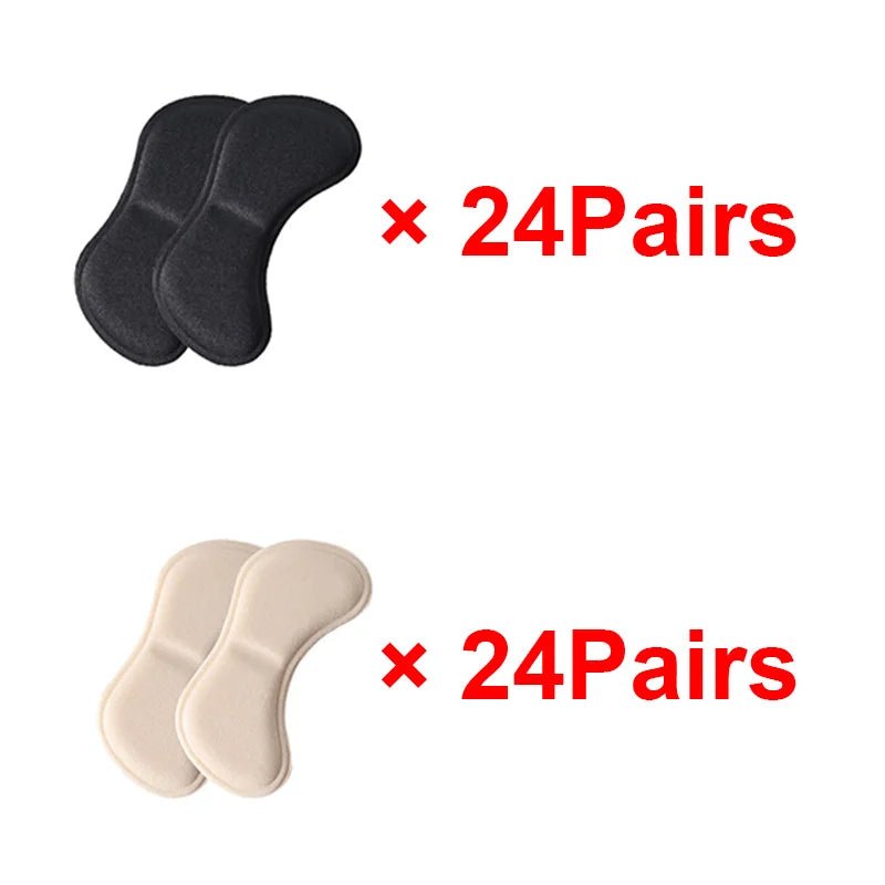 4 Pairs/8 Pairs Heel Insoles Pads Patch Pain Relief Anti - wear Cushion Feet Care Heel Protector Adhesive Back Sticker Insole - PCWLDASHRES