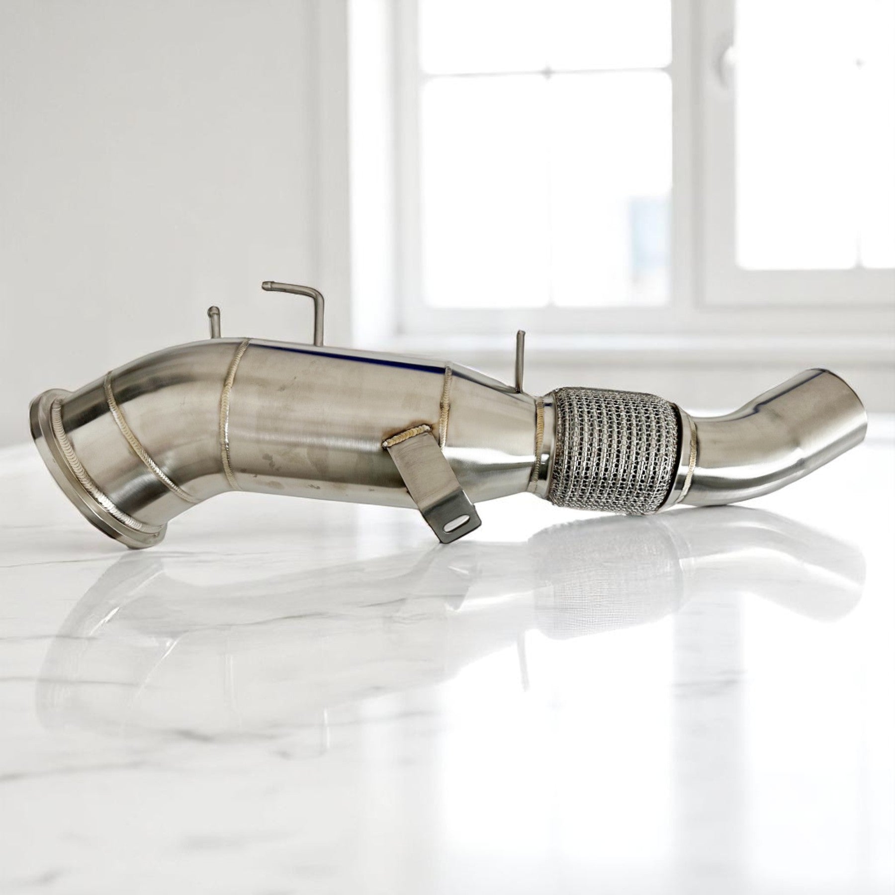 5 Inch Gen3 BMW B58 Downpipe - 2025+ M340i / M440i/ 540i/ 740i/ X3/ X5/ X6/ X7 - PCWLDASHRES
