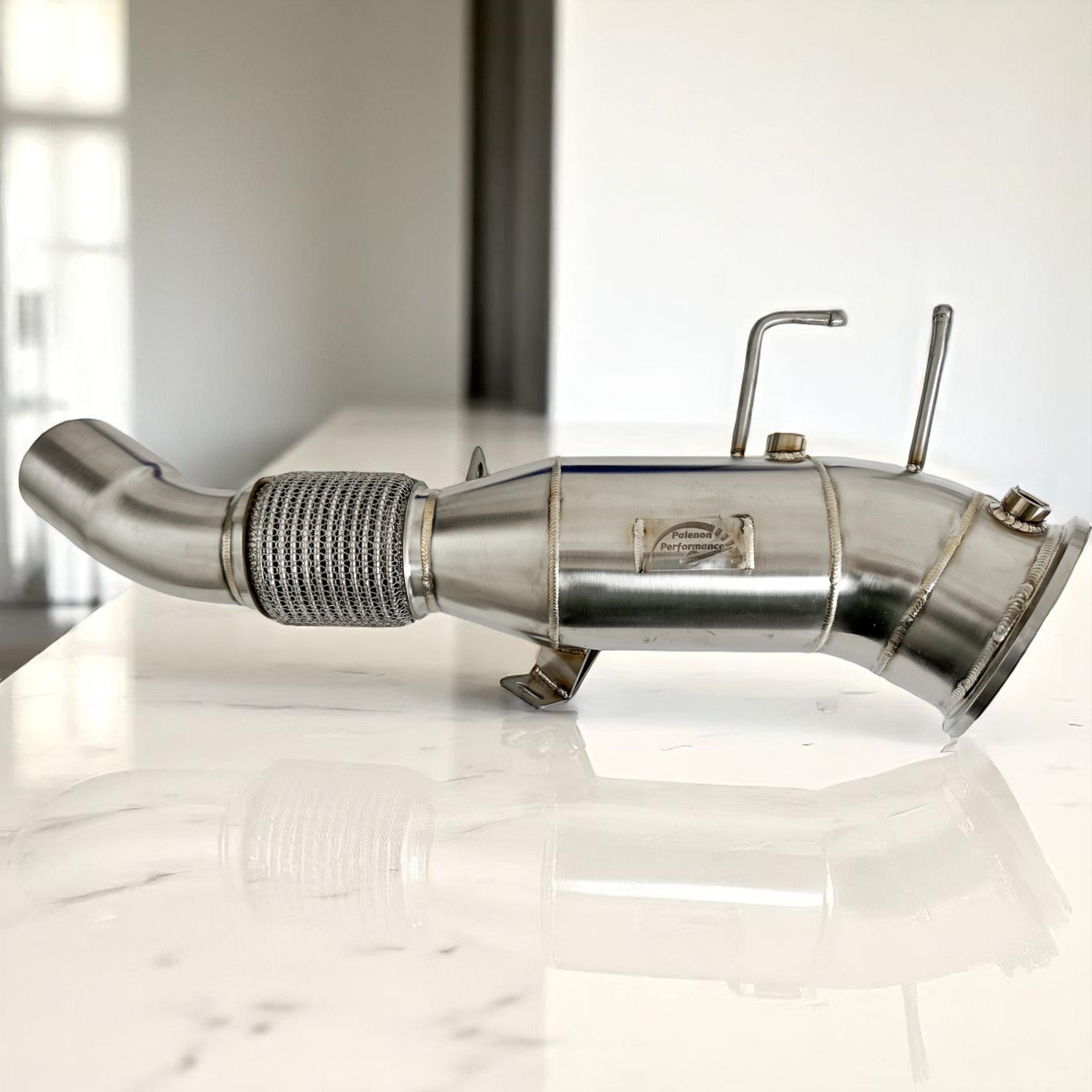 5 Inch Gen3 BMW B58 Downpipe - 2025+ M340i / M440i/ 540i/ 740i/ X3/ X5/ X6/ X7 - PCWLDASHRES