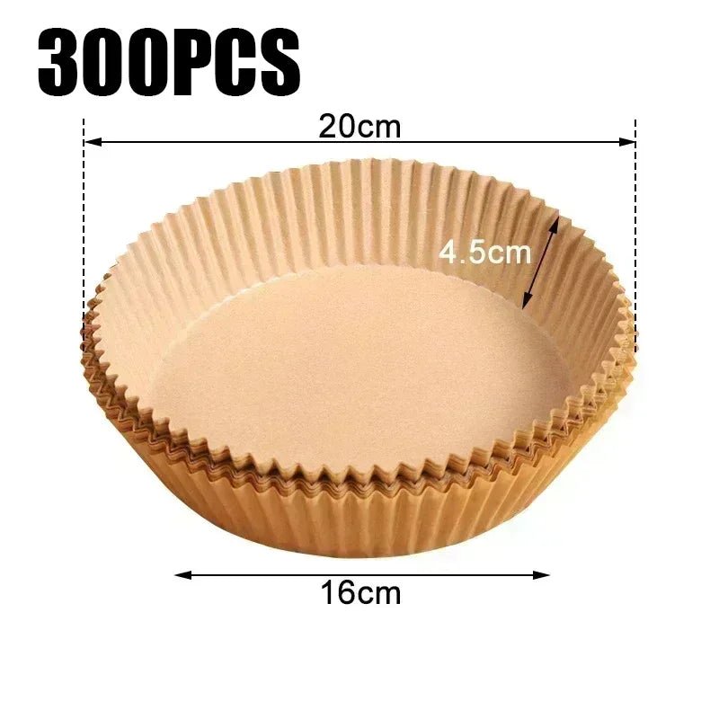 50/100pcs Square Silicone Oil Paper Mini Air Fryer Liner Suitable For Most Air Fryers Non Stick Air Fryer - PCWLDASHRES