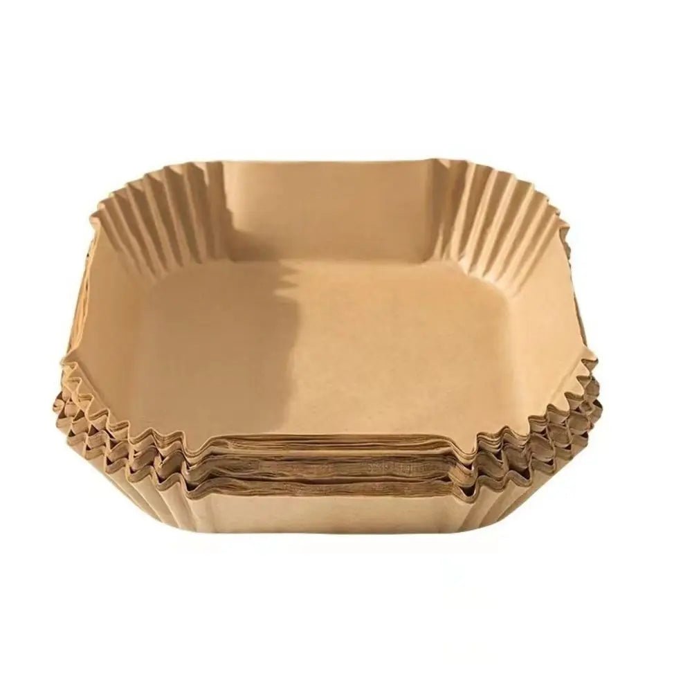 50/100pcs Square Silicone Oil Paper Mini Air Fryer Liner Suitable For Most Air Fryers Non Stick Air Fryer - PCWLDASHRES