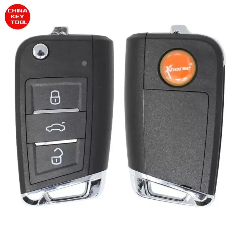 1PCS Xhorse Smart Flip Remote Key For MQB Style 3 Buttons XSMQB1EN