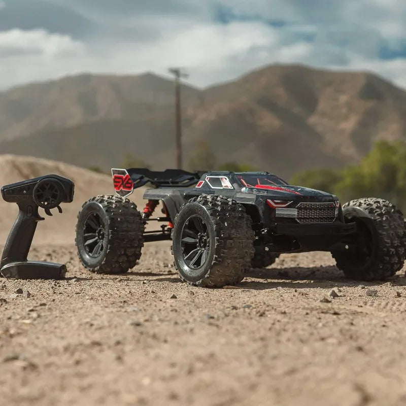 1:8 Kraton 6S EXB Ready To Run, Clipless Body, Basher Monster Truck RC Remote Controlled, Powerful And Stable With BrushleSS