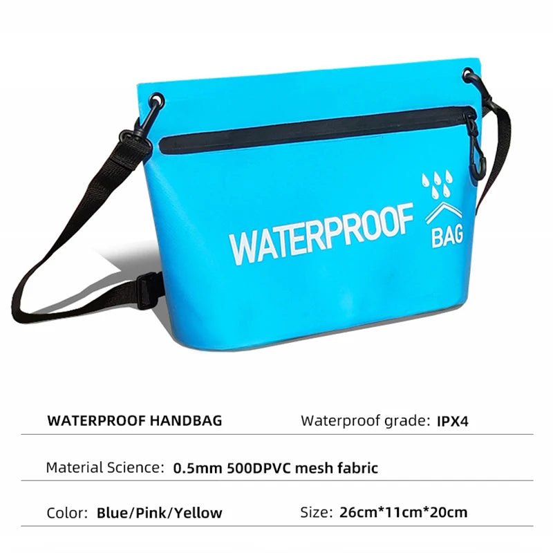 5L Waterproof Dry Bag Travel Handbag Pack Wash Sack Swimming Rafting Kayaking River Trekking Floating Boating Water Bags XA17WA - PCWLDASHRES