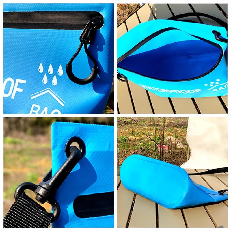 5L Waterproof Dry Bag Travel Handbag Pack Wash Sack Swimming Rafting Kayaking River Trekking Floating Boating Water Bags XA17WA - PCWLDASHRES