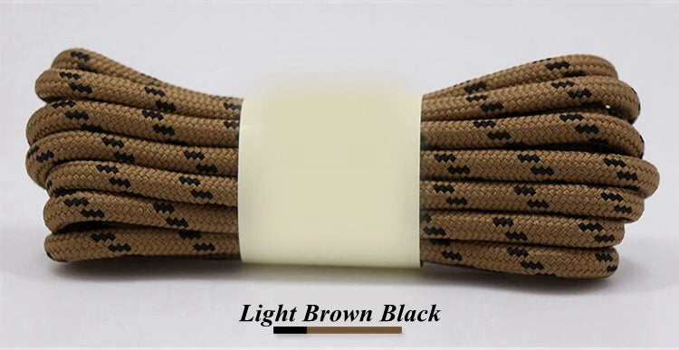 1Pair Outdoor Shoelaces Sports Round Shoes Lace Hiking Slip Rope Laces Sneakers Boots Shoelace 100/120/140/160cm Strings