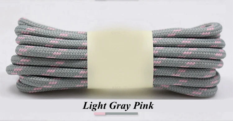 1Pair Outdoor Shoelaces Sports Round Shoes Lace Hiking Slip Rope Laces Sneakers Boots Shoelace 100/120/140/160cm Strings