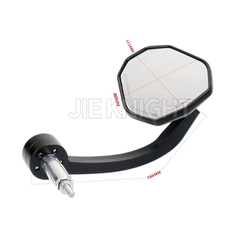 7/8" 22mm Motorcycle Handlebar End Mirror For CFMOTO 125NK 450NK 650NK 800NK NK125 HandleBar Rear View Side Mirror - PCWLDASHRES