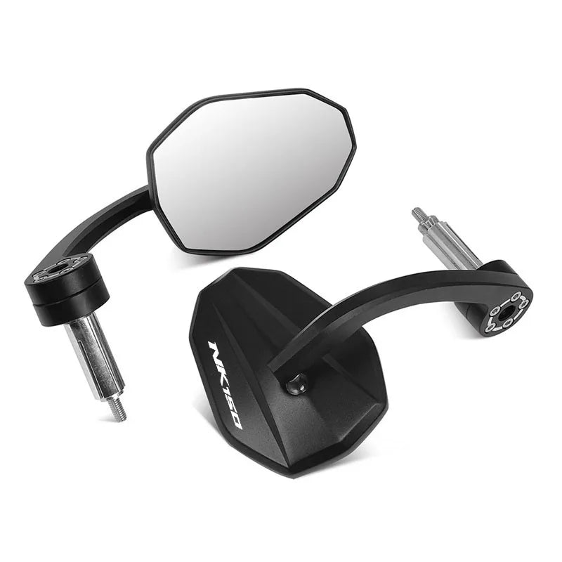 7/8" 22mm Motorcycle Handlebar End Mirror For CFMOTO 125NK 450NK 650NK 800NK NK125 HandleBar Rear View Side Mirror - PCWLDASHRES