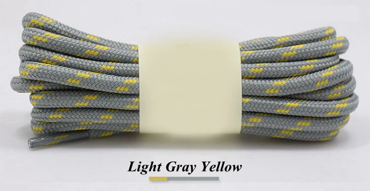 1Pair Outdoor Shoelaces Sports Round Shoes Lace Hiking Slip Rope Laces Sneakers Boots Shoelace 100/120/140/160cm Strings