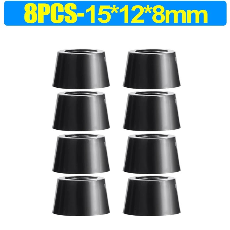 8/80Pcs Rubber Pads Floor Protectors Non - slip Cutting Board Furniture Bumper Gasket Table Chair Leg Cover Furniture Hardware Mat - PCWLDASHRES