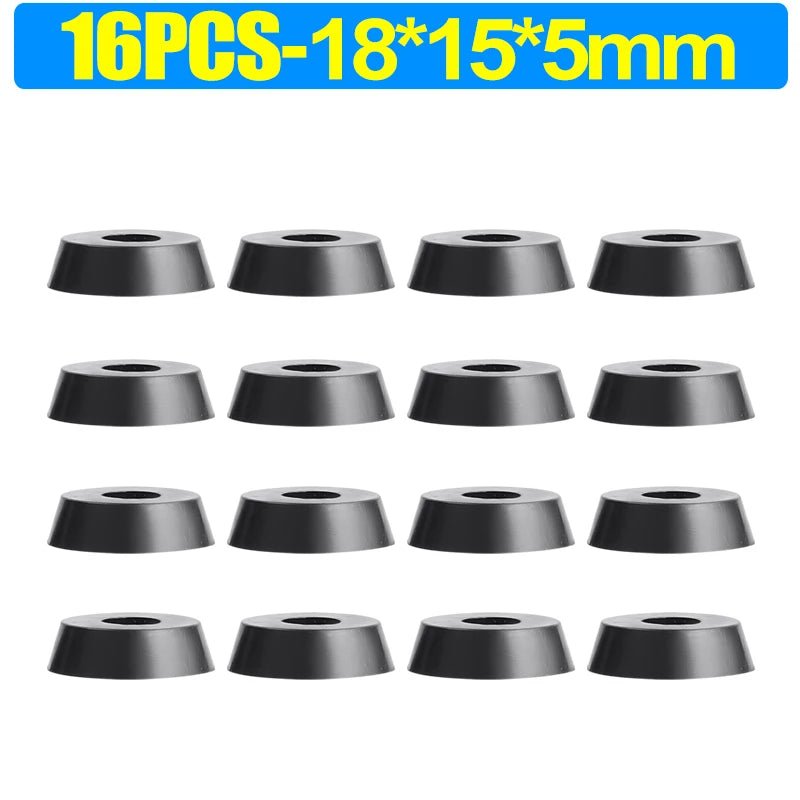 8/80Pcs Rubber Pads Floor Protectors Non - slip Cutting Board Furniture Bumper Gasket Table Chair Leg Cover Furniture Hardware Mat - PCWLDASHRES