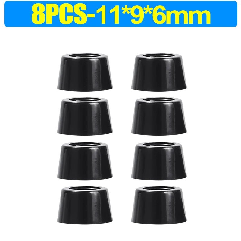8/80Pcs Rubber Pads Floor Protectors Non - slip Cutting Board Furniture Bumper Gasket Table Chair Leg Cover Furniture Hardware Mat - PCWLDASHRES