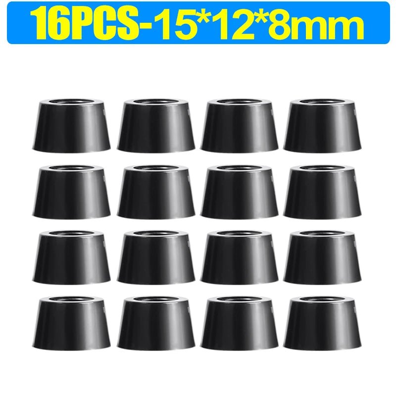 8/80Pcs Rubber Pads Floor Protectors Non - slip Cutting Board Furniture Bumper Gasket Table Chair Leg Cover Furniture Hardware Mat - PCWLDASHRES