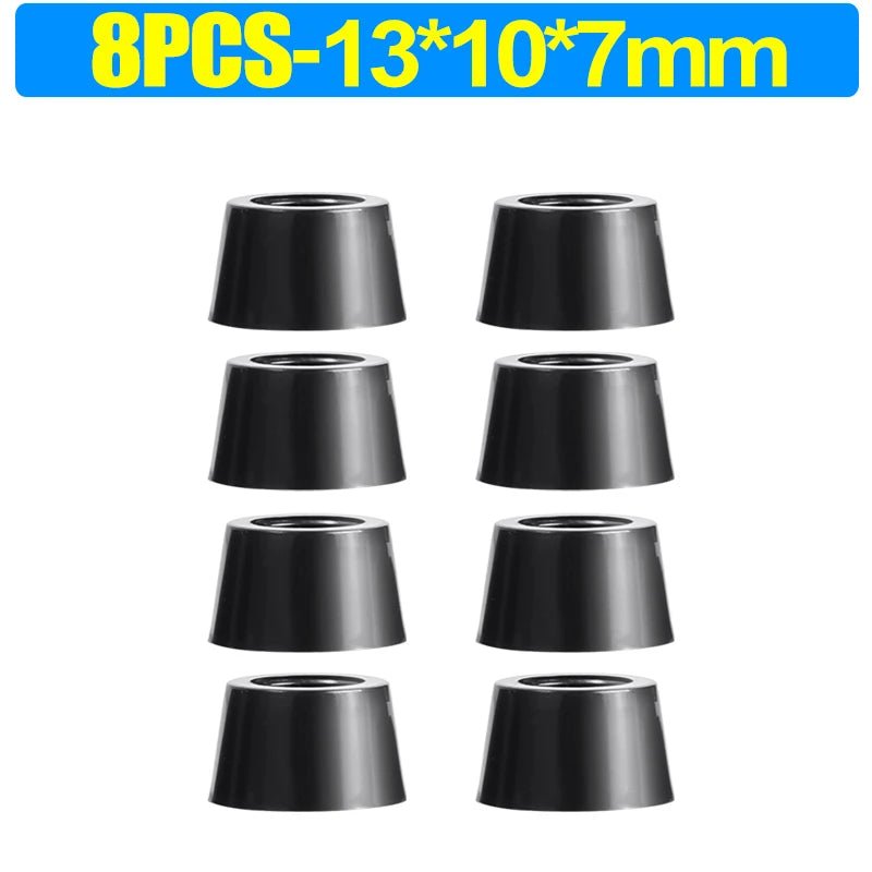 8/80Pcs Rubber Pads Floor Protectors Non - slip Cutting Board Furniture Bumper Gasket Table Chair Leg Cover Furniture Hardware Mat - PCWLDASHRES