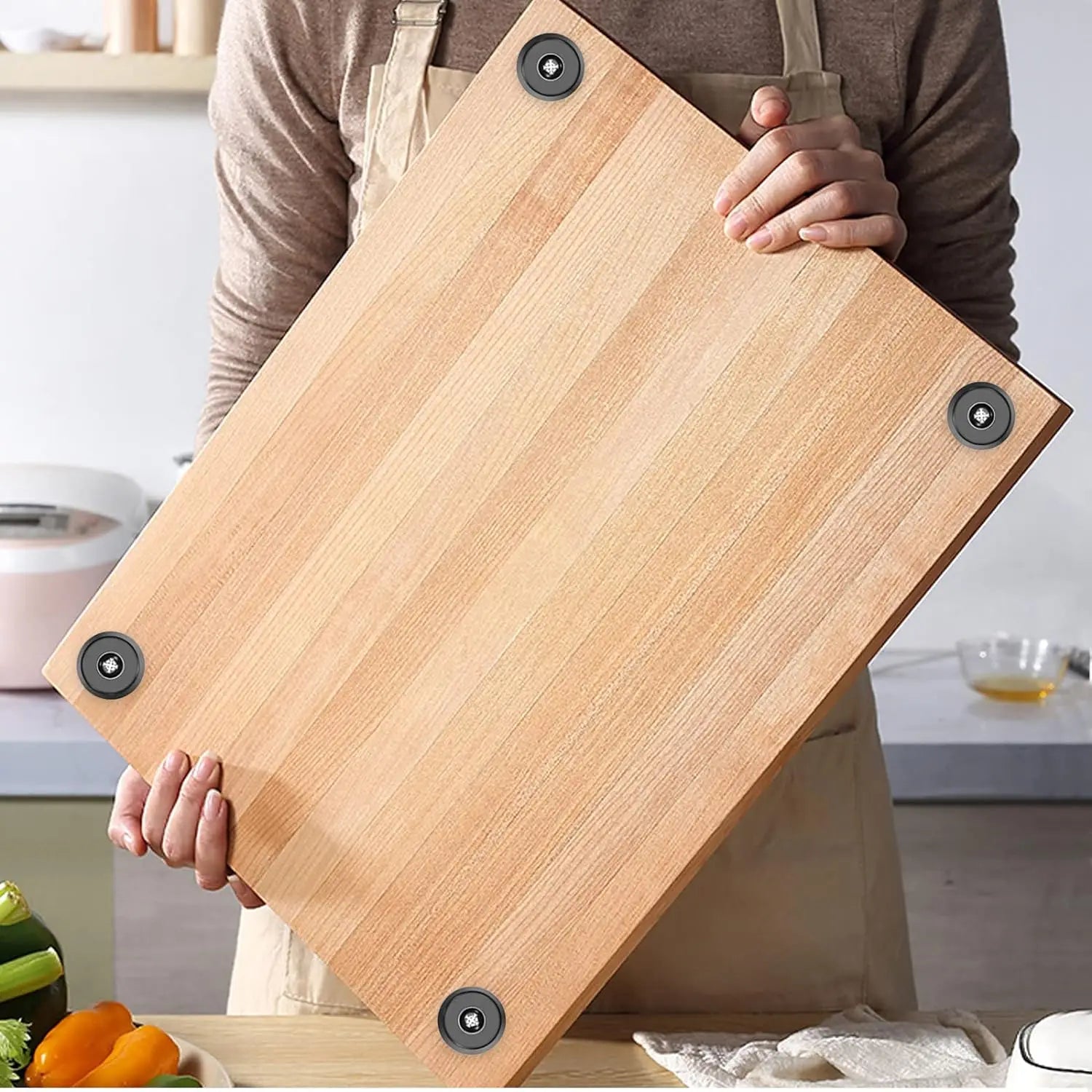 8/80Pcs Rubber Pads Floor Protectors Non - slip Cutting Board Furniture Bumper Gasket Table Chair Leg Cover Furniture Hardware Mat - PCWLDASHRES