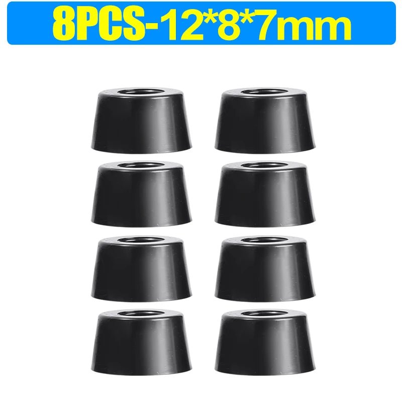 8/80Pcs Rubber Pads Floor Protectors Non - slip Cutting Board Furniture Bumper Gasket Table Chair Leg Cover Furniture Hardware Mat - PCWLDASHRES