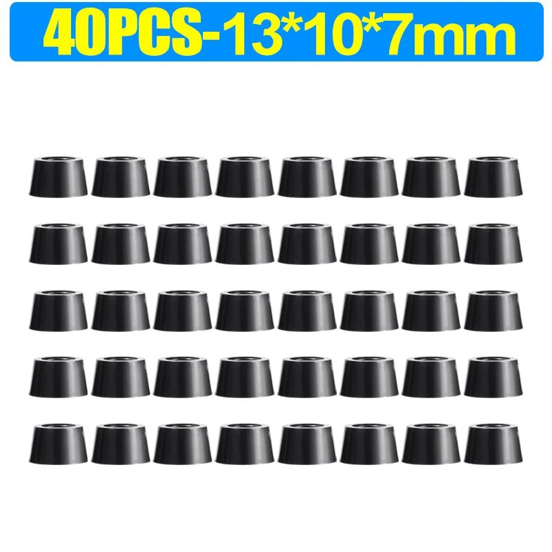 8/80Pcs Rubber Pads Floor Protectors Non - slip Cutting Board Furniture Bumper Gasket Table Chair Leg Cover Furniture Hardware Mat - PCWLDASHRES