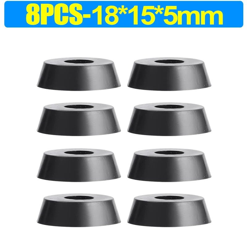 8/80Pcs Rubber Pads Floor Protectors Non - slip Cutting Board Furniture Bumper Gasket Table Chair Leg Cover Furniture Hardware Mat - PCWLDASHRES