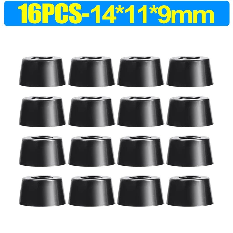 8/80Pcs Rubber Pads Floor Protectors Non - slip Cutting Board Furniture Bumper Gasket Table Chair Leg Cover Furniture Hardware Mat - PCWLDASHRES