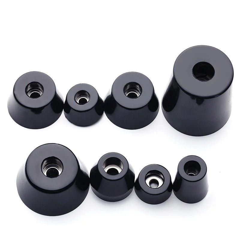 8pcs Foot Pad Full Rubber Tips Table Box Speaker Furniture Leg Shock Stand Absorber Non - slip With Gasket - PCWLDASHRES