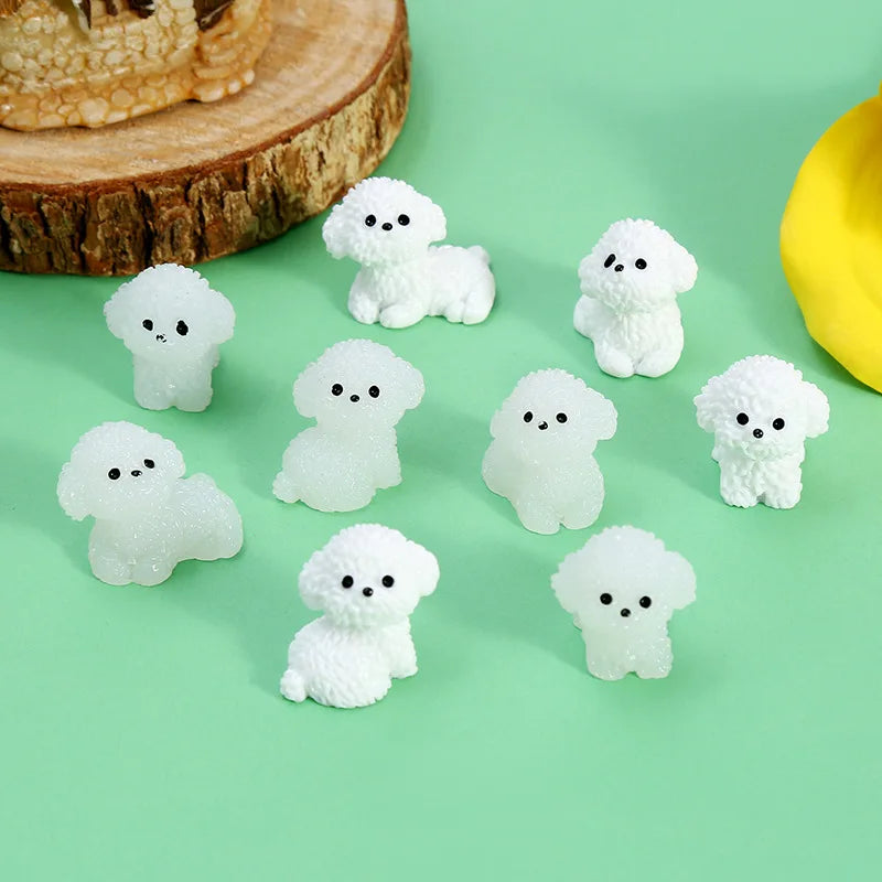 1/4Pcs Set 3D Cute Puppy Shoe Decoration DIY Charms for Clogs Sandals - Holiday Xmas Gift Idea