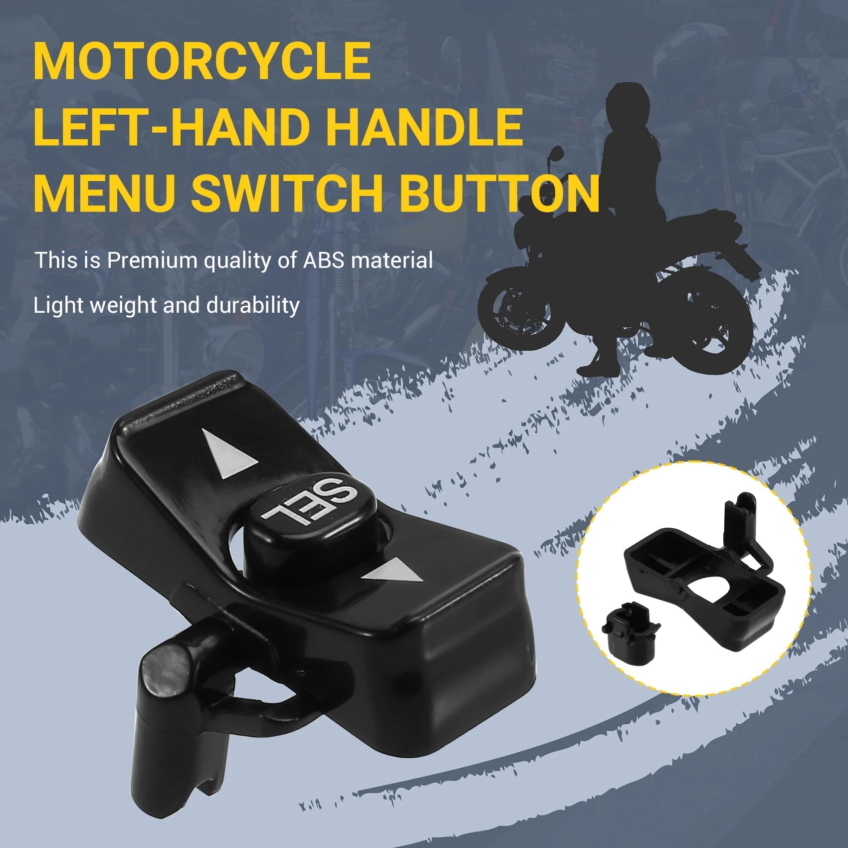 A82M - Left Combination Switch Button For Kawasaki Z900 ZX - 4RR Versys 650 1000 2020 - 2022 - PCWLDASHRES