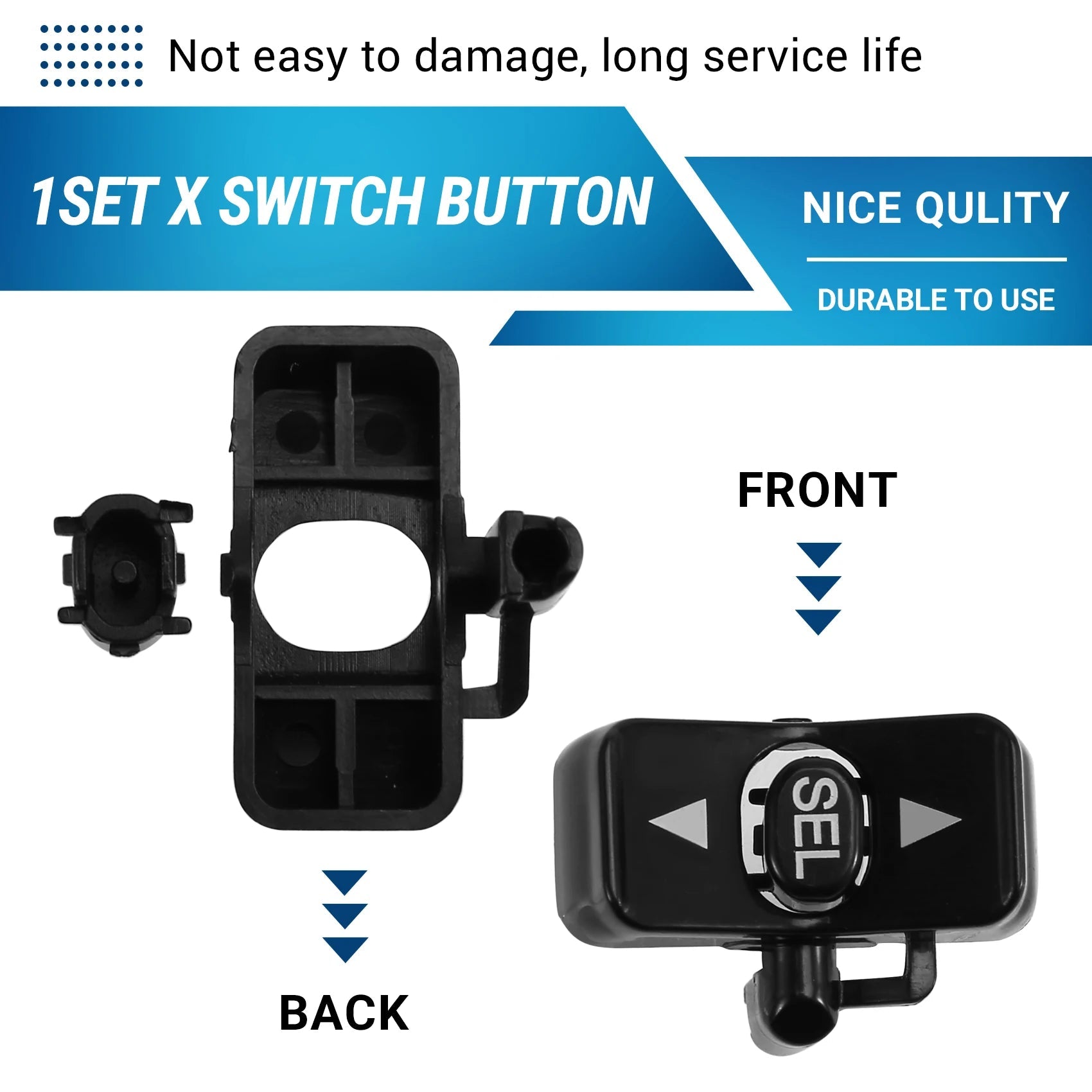 A82M - Left Combination Switch Button For Kawasaki Z900 ZX - 4RR Versys 650 1000 2020 - 2022 - PCWLDASHRES