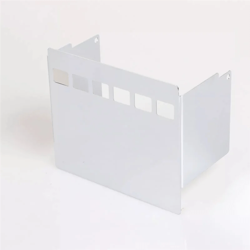 AA - Chrome Square Battery Box Cover For Dyna Low Glide FXS Super Glide FXR FX - PCWLDASHRES