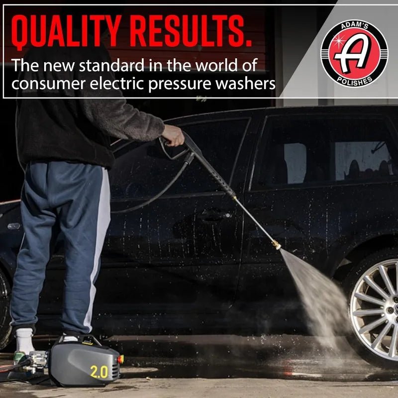 Active Pressure Washer 2.0 & Mega Foam Car Soap (5 Item) Powerful, Lightweight, Portable Electric Pressure Washer Sprayer - PCWLDASHRES