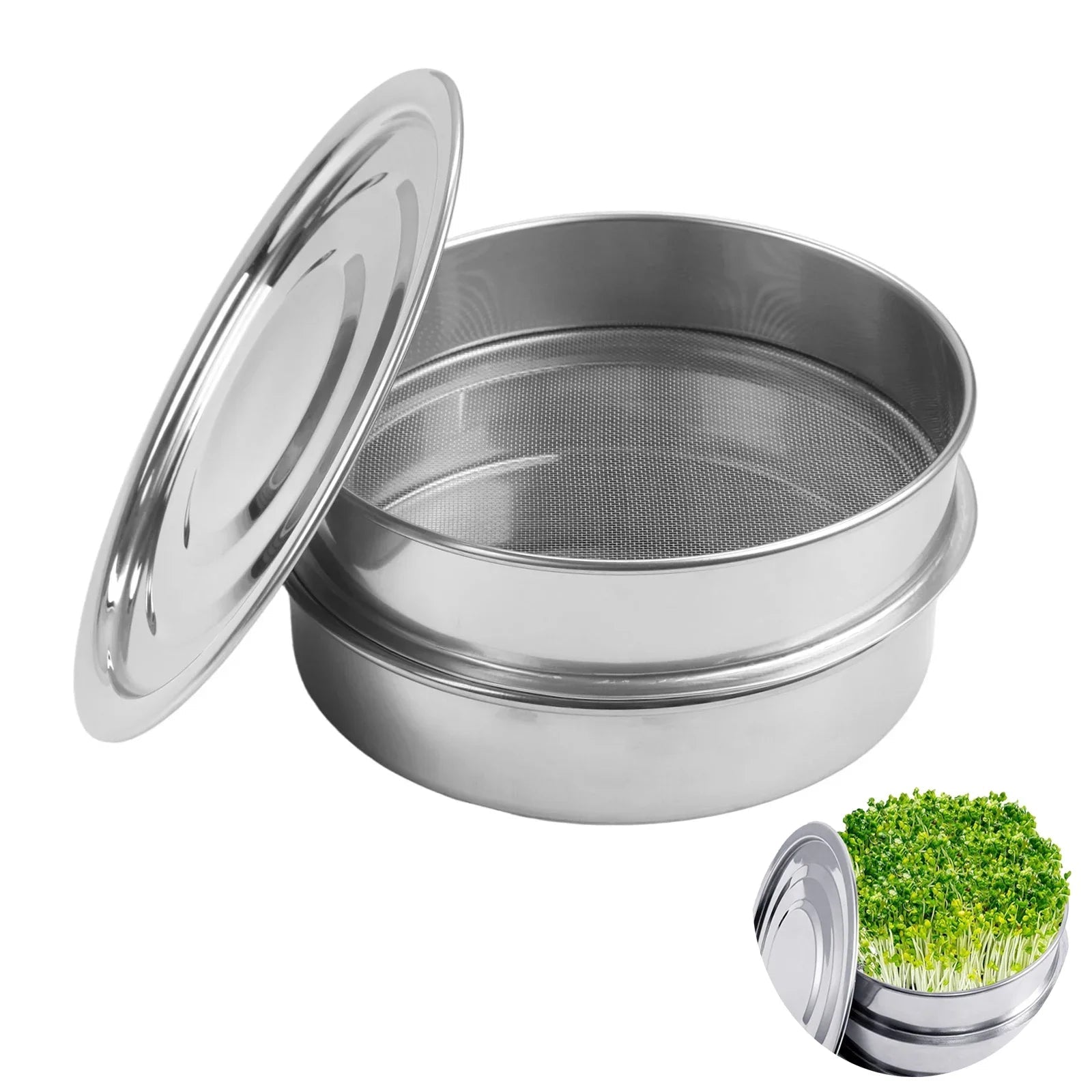 As Shown Soil - Free Germination Clear Instructions Included Excellent Air Circulation Innovative 2 3 - Tier Design - PCWLDASHRES