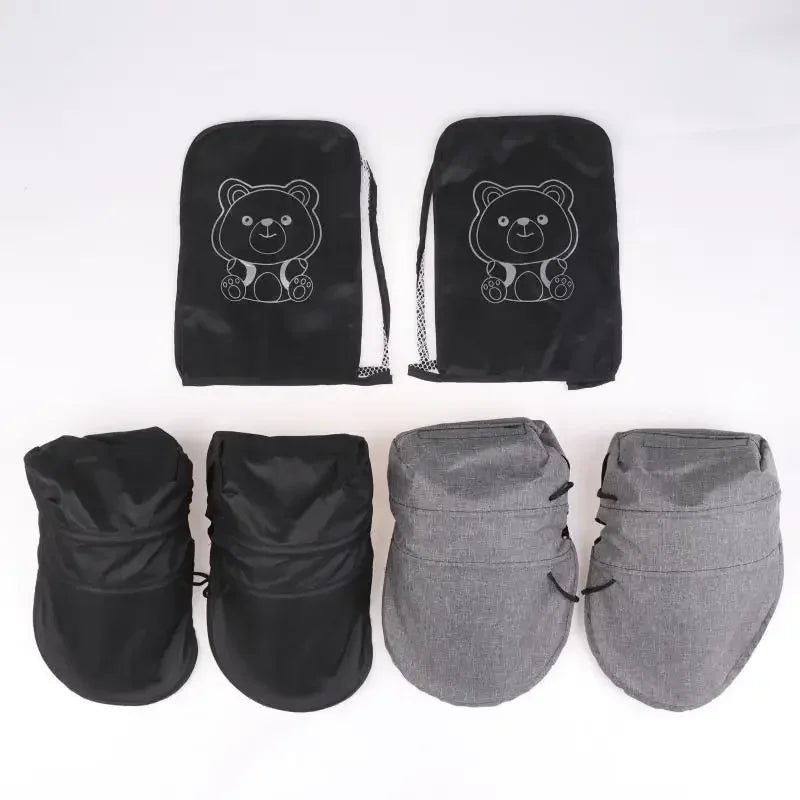 1 Pair Summer Sunscreen Heat Shading Gloves Electric Car Handlebar Cover Motorcycle Battery Car Hand Guard Cover