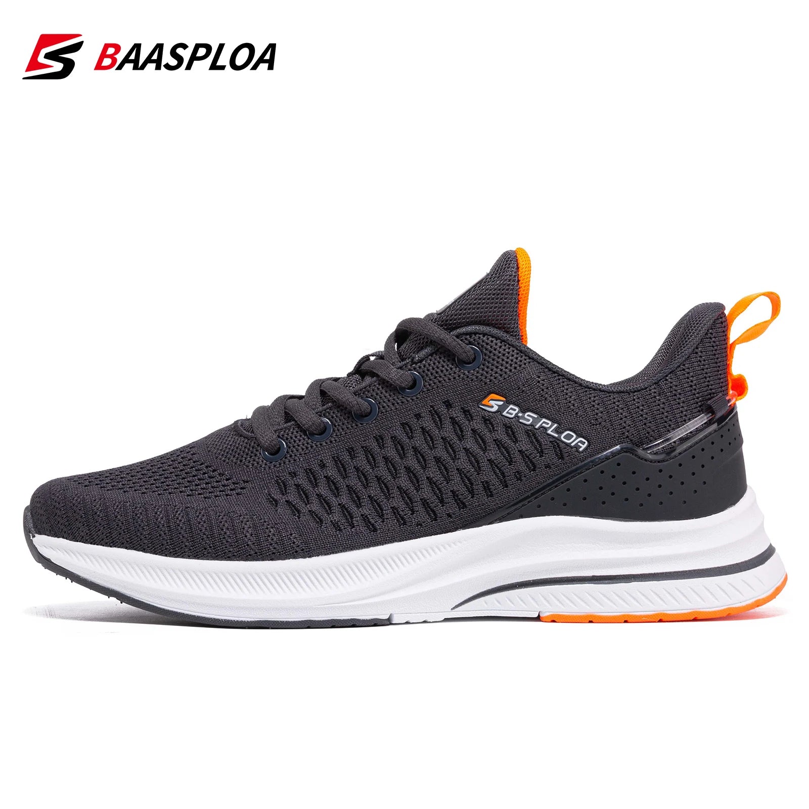 Baasploa Lightweight Running Shoes For Men New Men's Designer Mesh Casual Sneakers Lace - Up Male Outdoor Sports Tennis Shoes - PCWLDASHRES