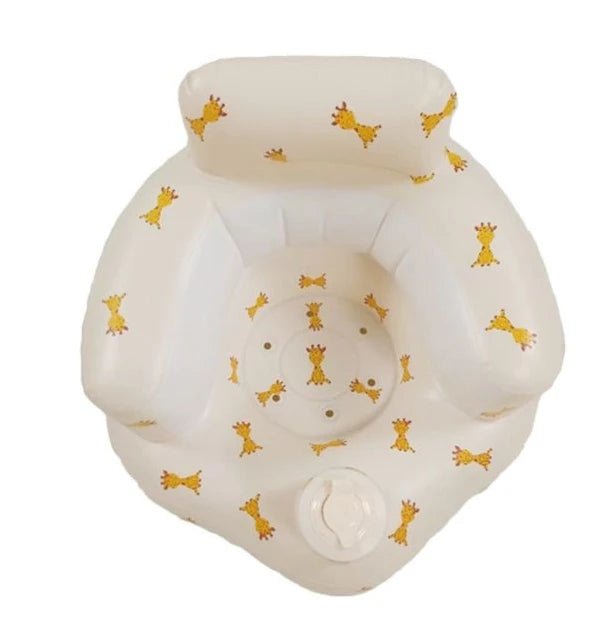 Baby Inflatable Sofa Children Puff Portable Bath Chairs PVC Multifunctional Seat Practice Sitting Bath Stool - PCWLDASHRES