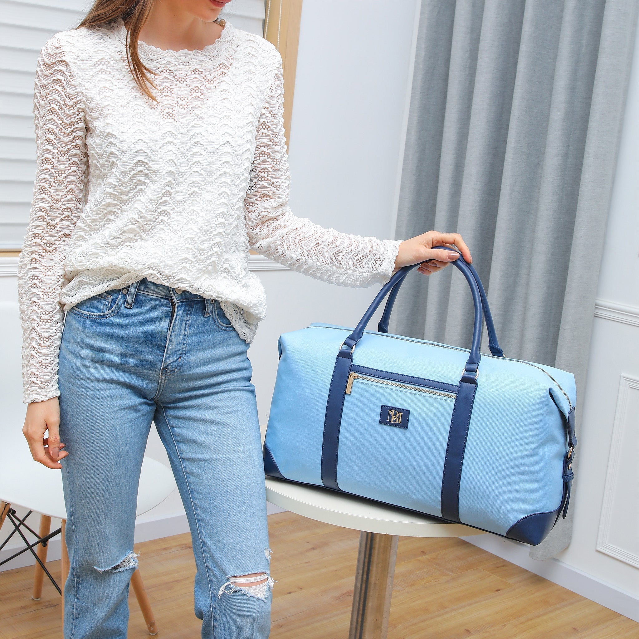 Barbara XL Canvas Weekender Duffel Bag - PCWLDASHRES