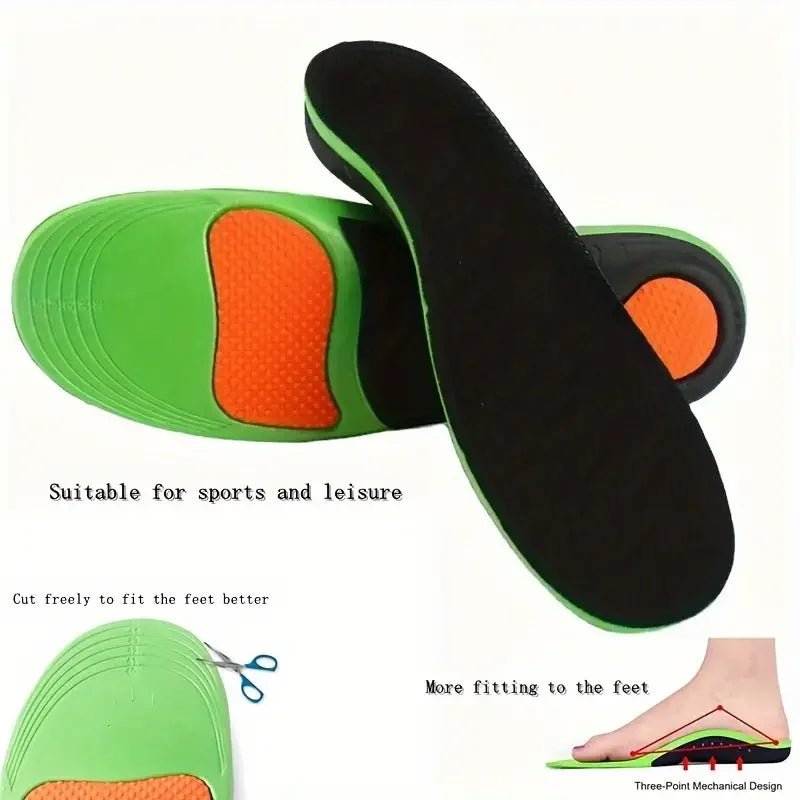 Best Orthotic Insole Arch Support X/O Leg Flat Foot Health Shoe Sole Pad insoles for Shoes insert padded Orthopedic insoles - PCWLDASHRES