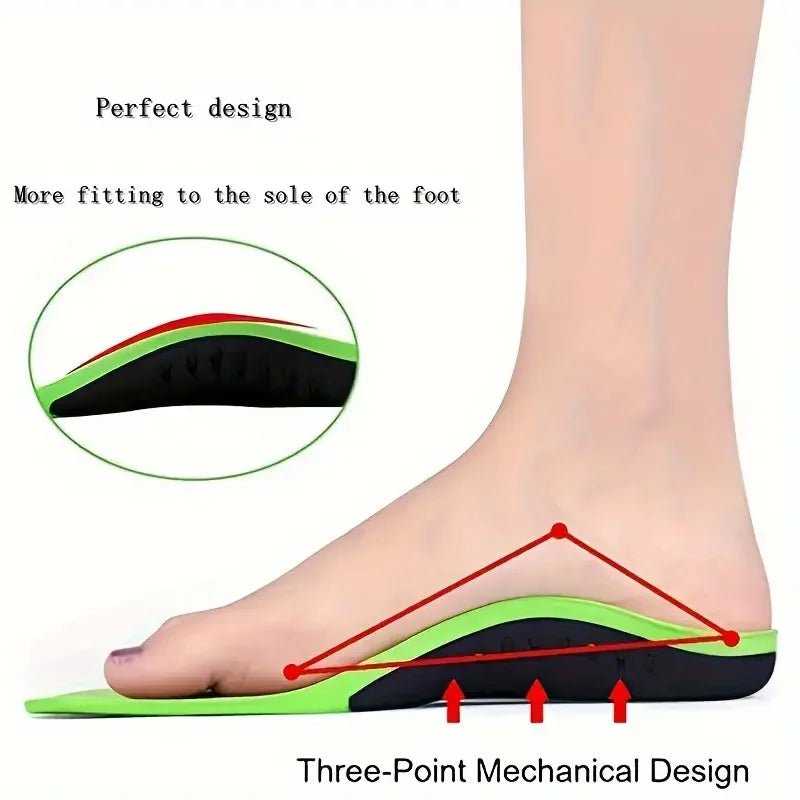 Best Orthotic Insole Arch Support X/O Leg Flat Foot Health Shoe Sole Pad insoles for Shoes insert padded Orthopedic insoles - PCWLDASHRES