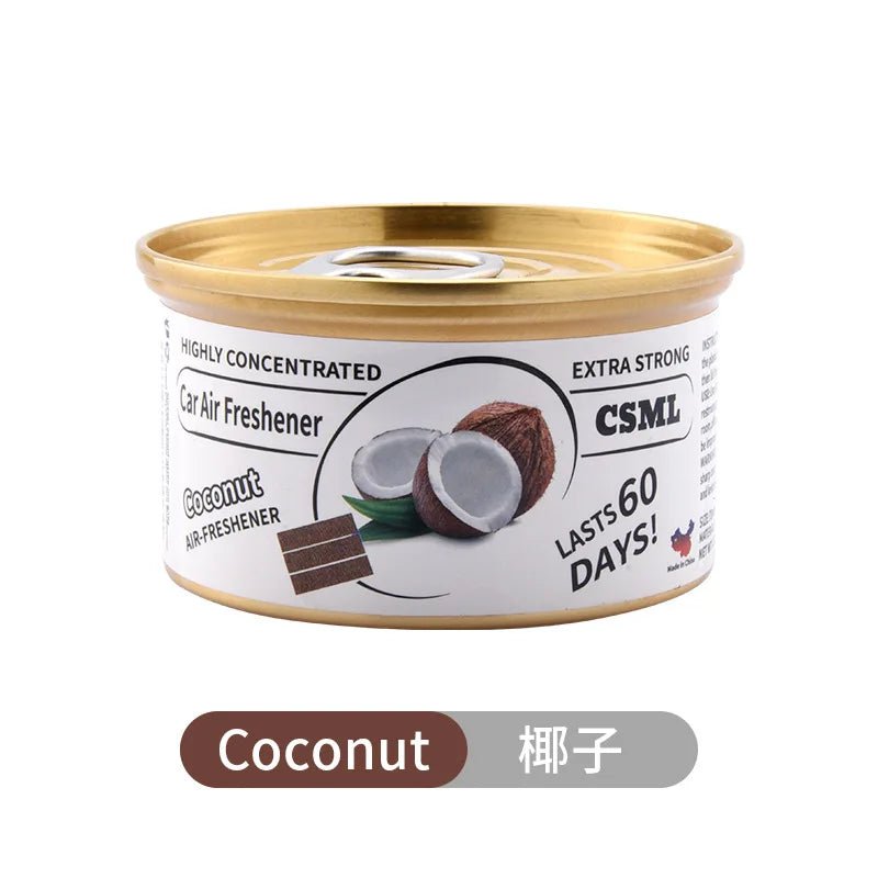 Best - selling Wooden Block Canned Car Aromatherapy, Car Fragrance Paste, Deodorizing Air Freshener, High - end Solid Perfume - PCWLDASHRES