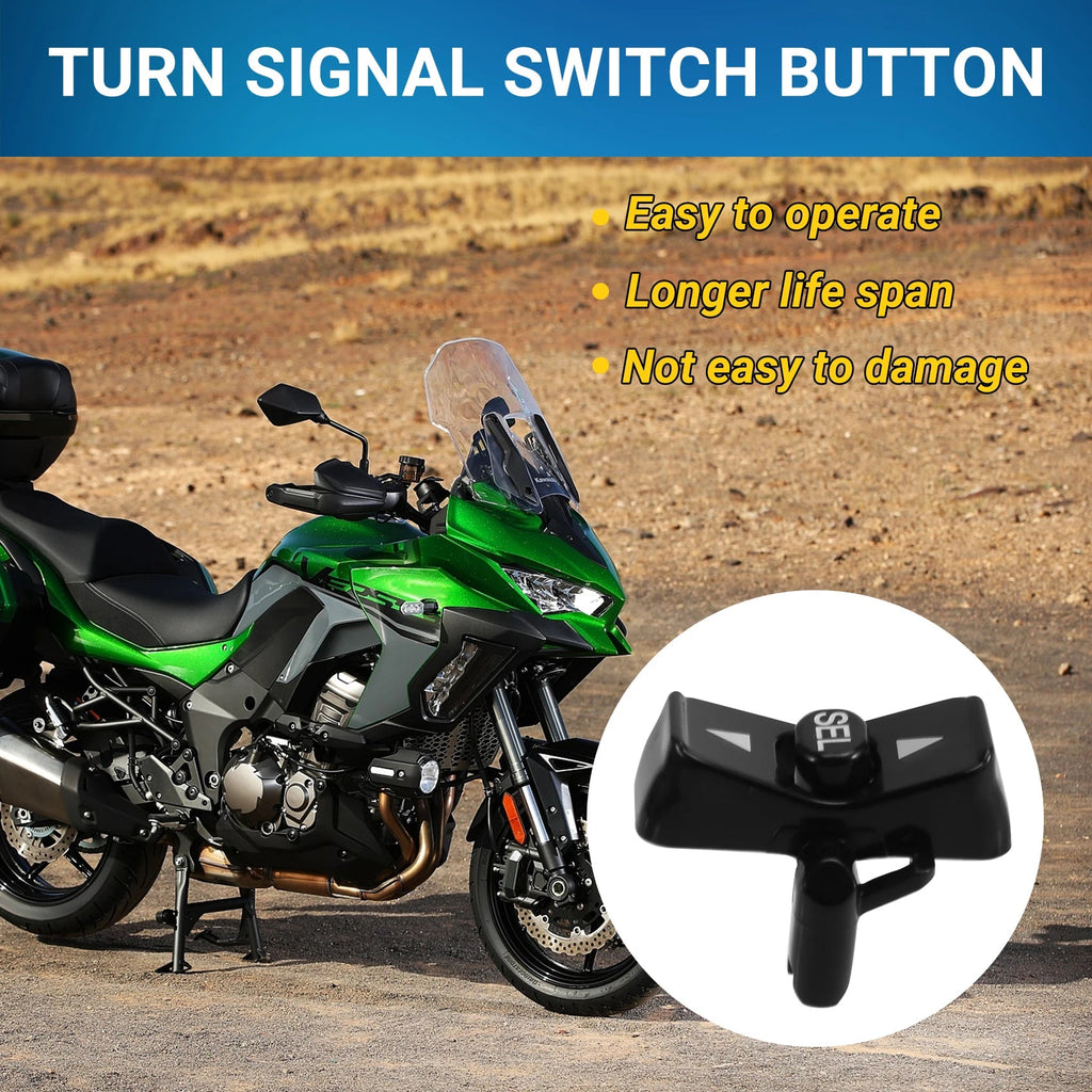 Better - Left Combination Switch Button For Kawasaki Z900 ZX - 4RR Versys 650 1000 2020 - 2022 - PCWLDASHRES