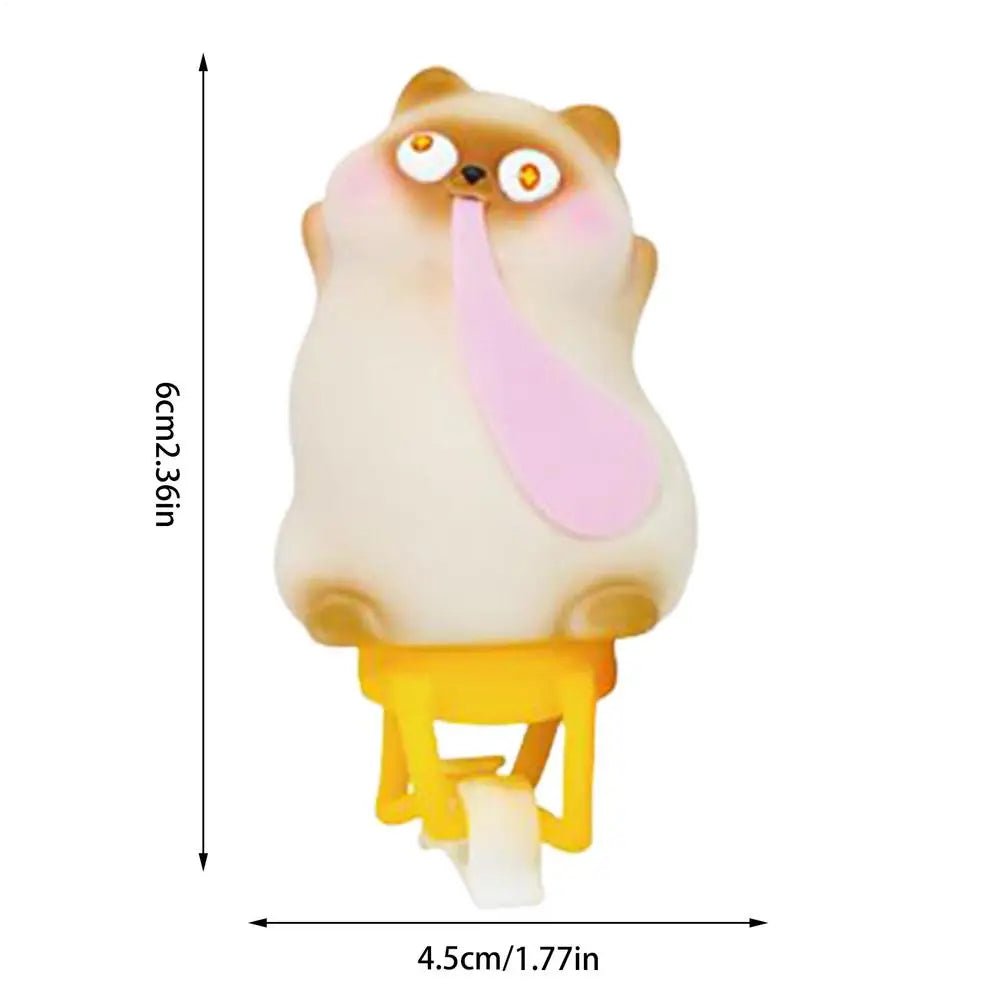 Bicycle Handlebar Ornament Cartoon Animal Electric Scooter Handlebar Decoration Accessory For Scooter Cycling Riding Kids - PCWLDASHRES