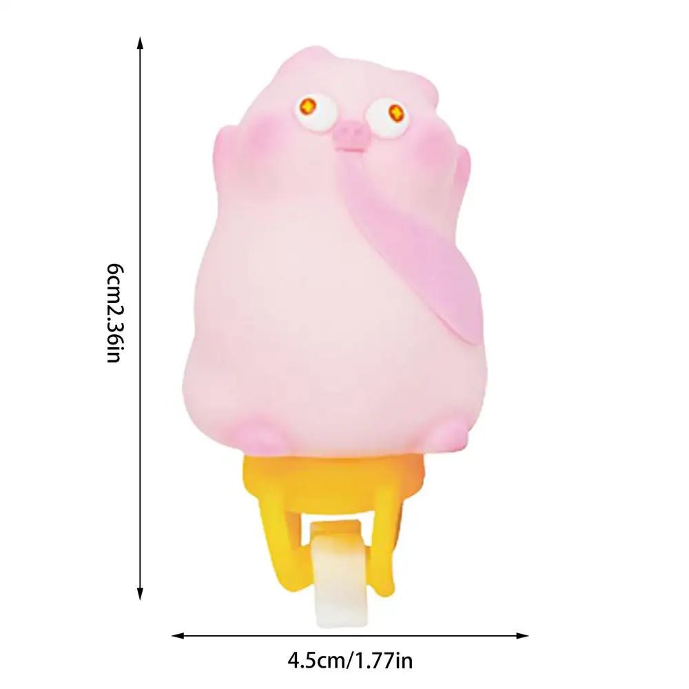 Bicycle Ornament Cartoon Animal Bicycle Handlebar Decoration Waterproof Cycling Accessory For Stem Kids Helmet Motor Riding - PCWLDASHRES