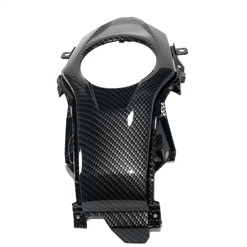 Black Carbon Fiber Texture Plastic Fuel Gas Tank Cap Cover Fairing Fit for Honda Grom 125 MSX125 2016 2017 2018 2019 2020 - PCWLDASHRES