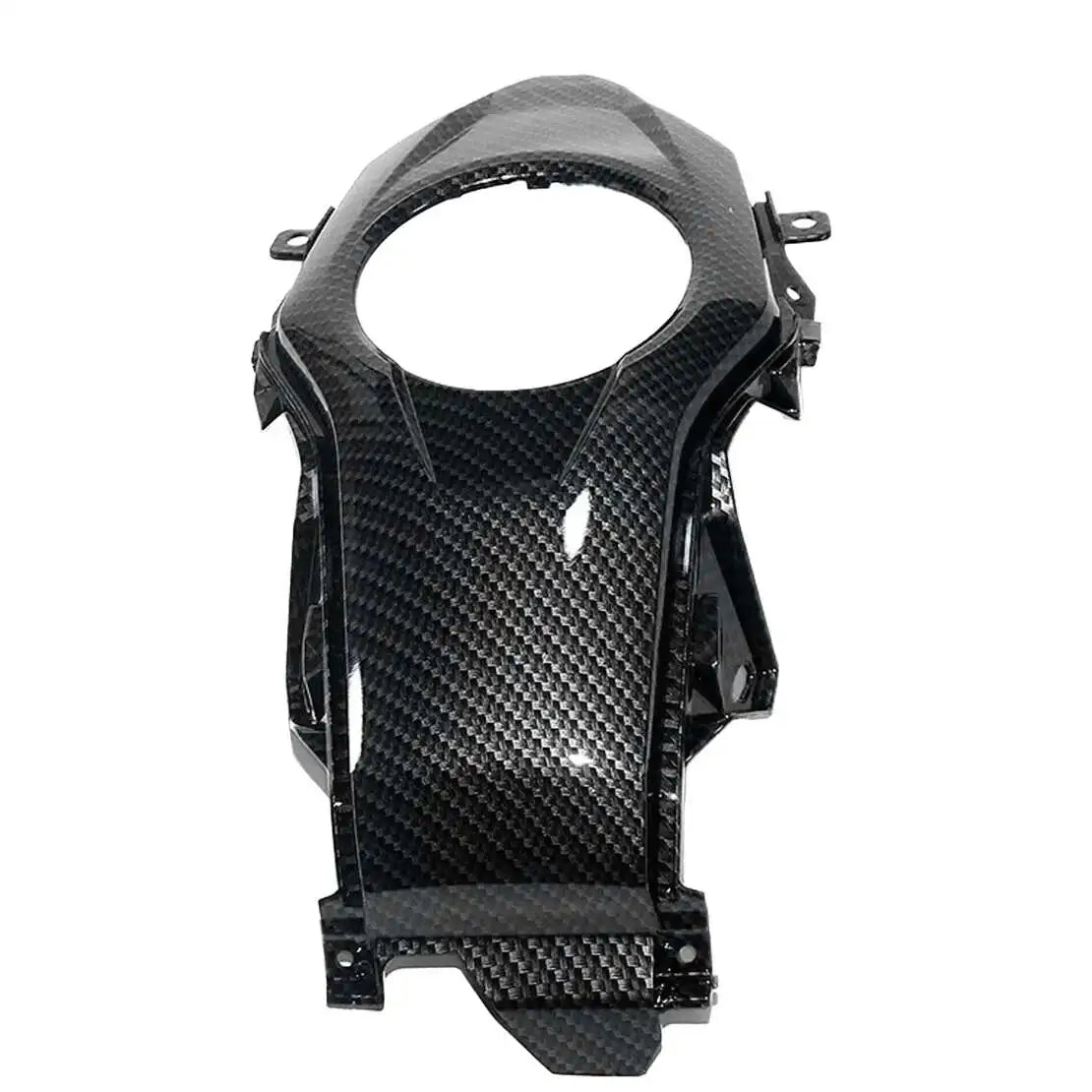 Black Carbon Fiber Texture Plastic Fuel Gas Tank Cap Cover Fairing Fit for Honda Grom 125 MSX125 2016 2017 2018 2019 2020 - PCWLDASHRES