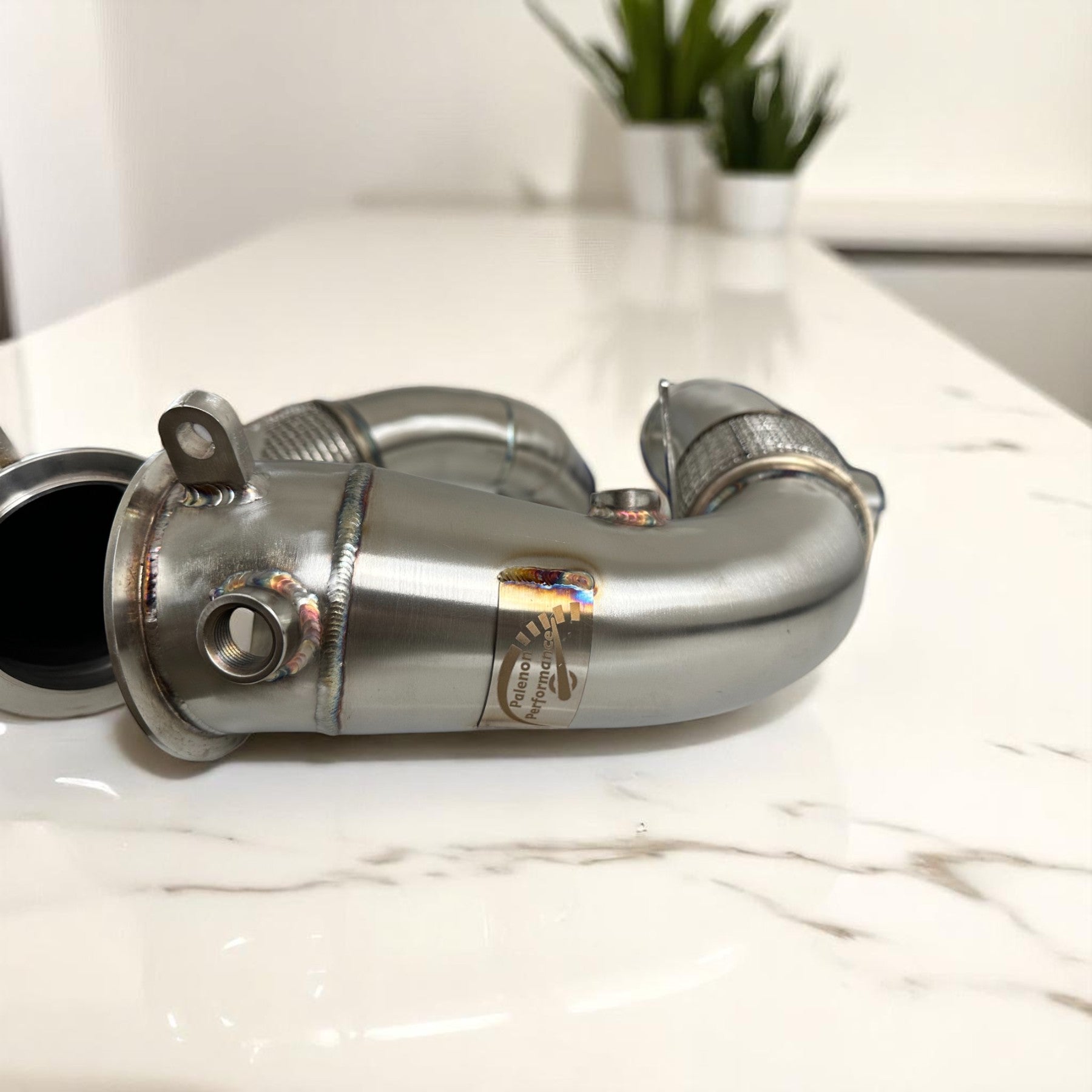 BMW N63R & N63B Catless Race Downpipes - M550i, 750i, M850i, X5, X6, X7 - PCWLDASHRES