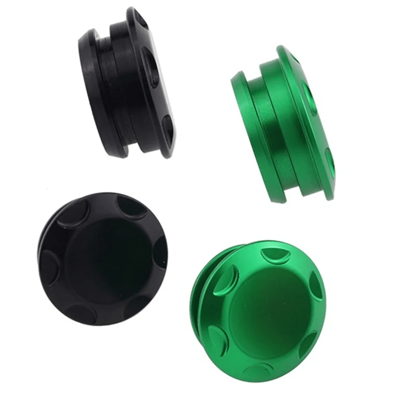 Body Frame Insert Decorative Cap Motorcycle Frame Hole Cover Kit For Kawasaki NINJA400 NINJA500 Ninja 400 Z400 Z500 Green - PCWLDASHRES